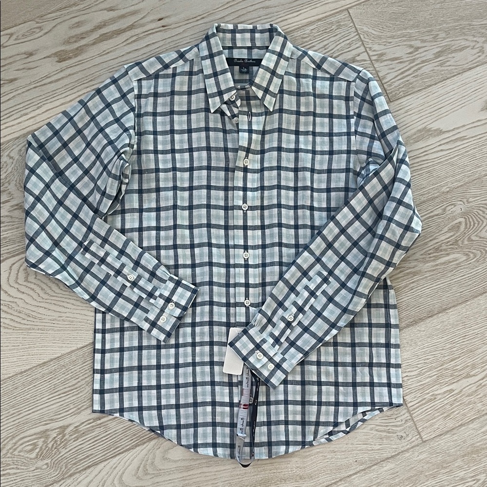 Boys size large brand new Brooks Brothers shirt.